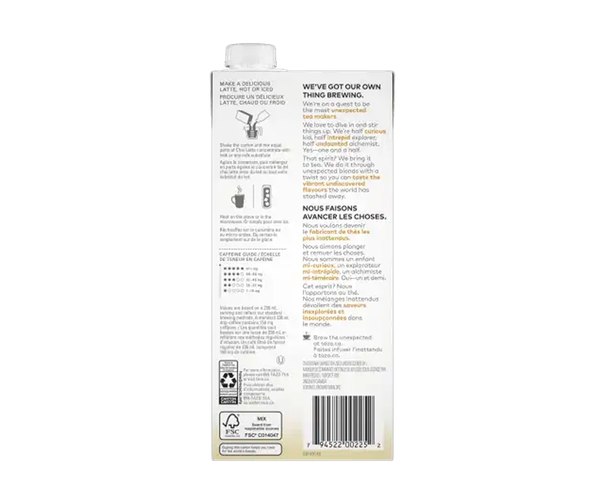 Tazo: CHAI LATTE - Image 3